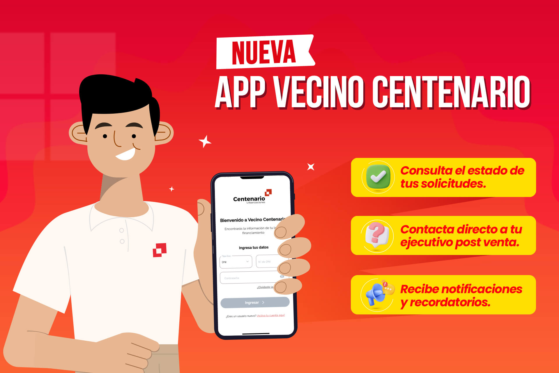 Descubre como visualizar tus pagos, el avance de tus cuotas y contactar a un asesor de venta en cualquier momento